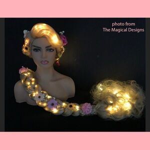 Rapunzel Cosplay LED Wig - Magical Designs - LISTING ONE OF TWO